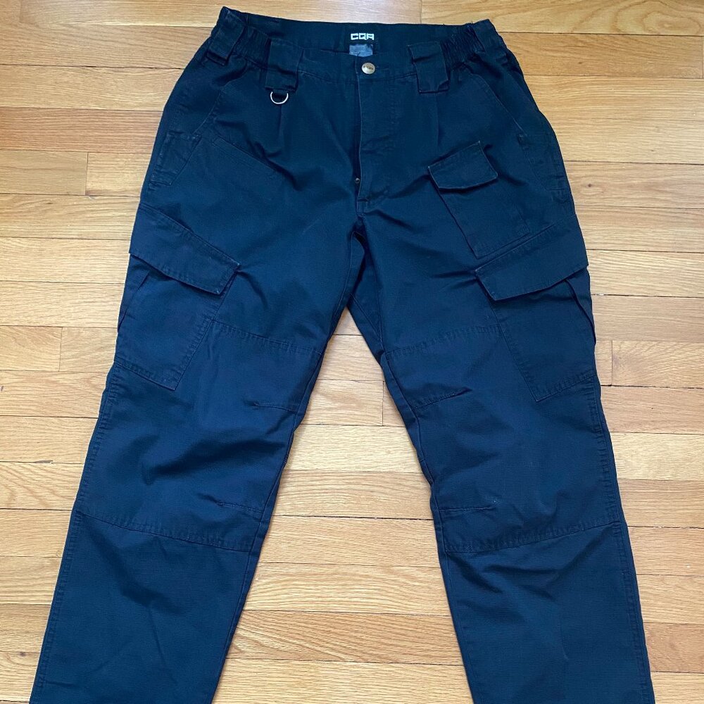 Mens CQR Tactical Cargo Pants Black
